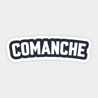 COMANCHE Sticker